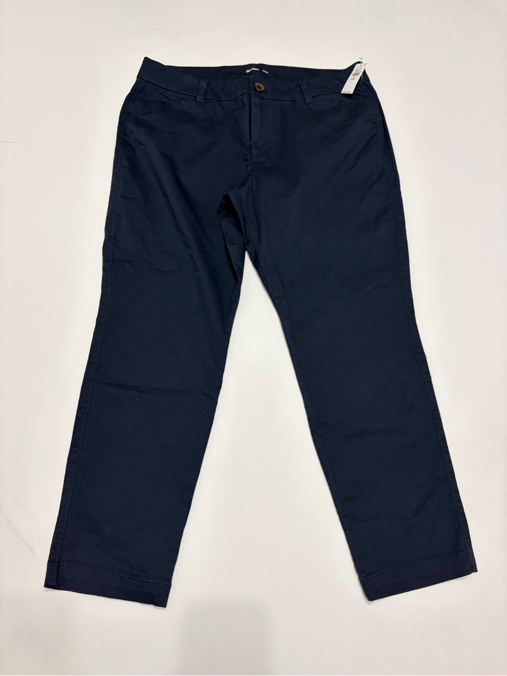 Old Navy Navy Cropped Straight-Leg Pants Sz 14 short office business casual wear